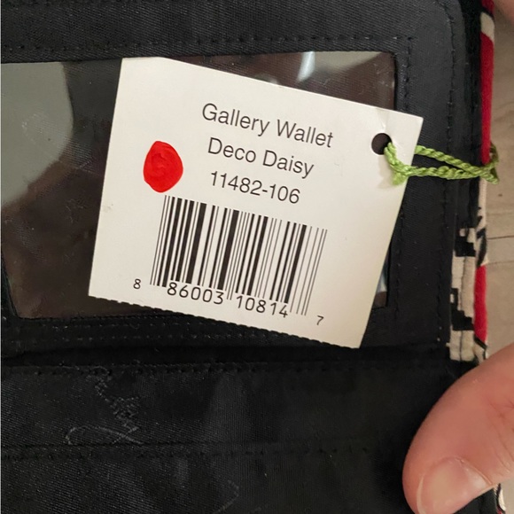 Vera Bradley Gallery Wallet Deco Daisy - Picture 4 of 5